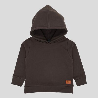 Infinity Hoodie Sweater Cacao Brown
