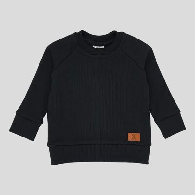 Loungy - Classic Black Sweater