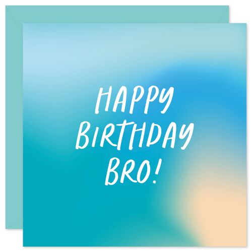 Happy birthday bro birthday card