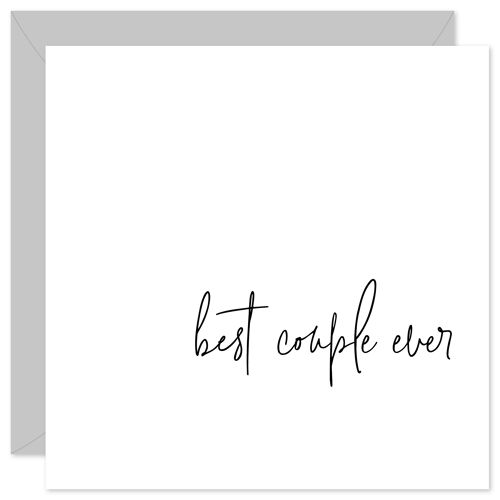 Best couple ever card