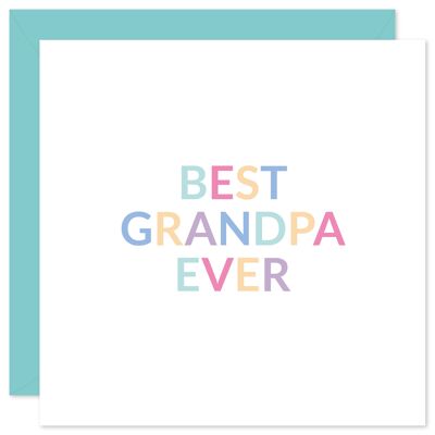 La mejor tarjeta del abuelo