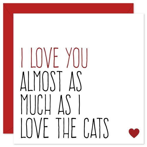 Almost as much as I love the cats card