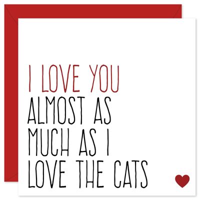 Almost as much as I love the cats card