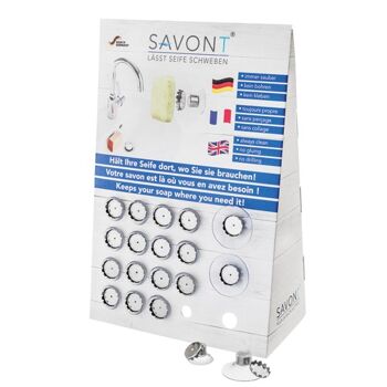 Porte-savon magnétique Porte-savon - Présentoir 32x Classic Protector 150g et 6 Jumbo 250g 1