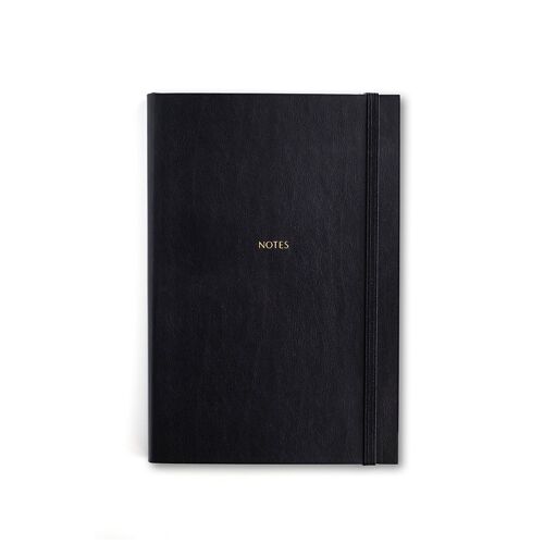 "Notes" Vegan Leather Notebook (lined paper)