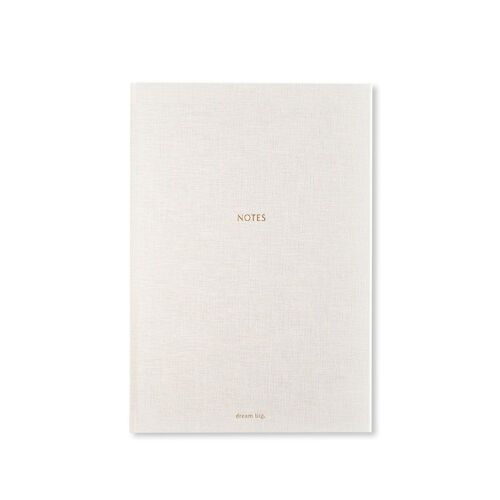 "Dream Big" Linen Notebook