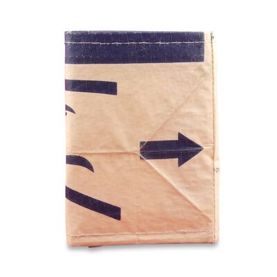 Upcycling Brieftasche Vanna 2-fach faltbar aus Zementsack