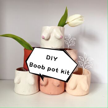 Boob Pot Kit Sans Peinture 1