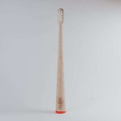 Adult Bamboo Toothbrushes - Red