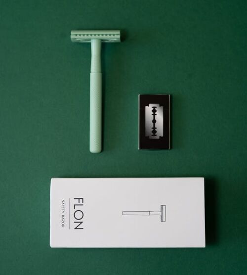 Safety Razor | Eco-friendly Reusable Safety Razor - Green