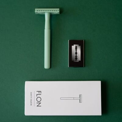 Safety Razor | Eco-friendly Reusable Safety Razor - Green