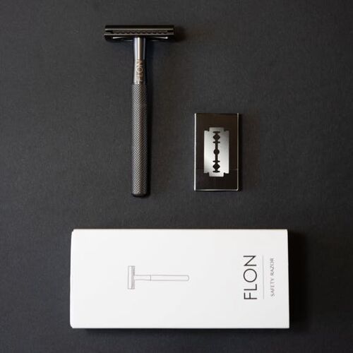 Safety Razor Eco-friendly Reusable Safety Razor - Black