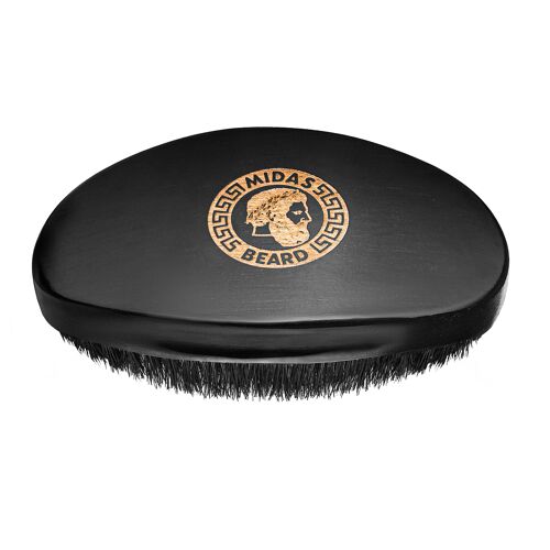 Midas Premium Boar Bristle Brush - 100% Pure Boar Bristle