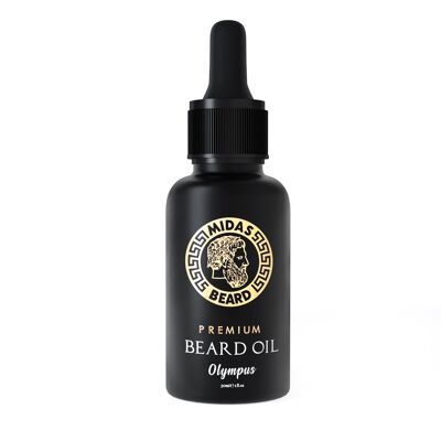 Midas Premium Beard Oil - 30ml - Olympus