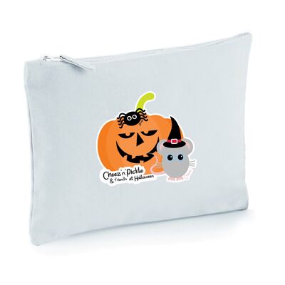Cheez 'n' Pickle & friends Spooky Halloween Kids Gift Box - Cheez Mouse & Pumpkin - OFF WHITE