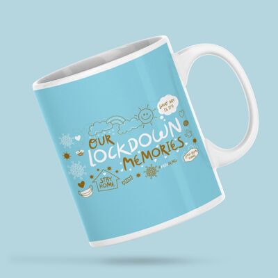 Our Lockdown Memories 'Daddy! Wipe My Bum!' White Ceramic Mug