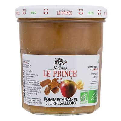 Pomme de savoie caramel beurre salé Bio* 0,34Kg - Confiture