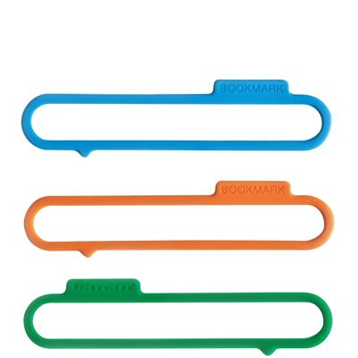 Bookmark II Rubber (3 pcs. / package)
