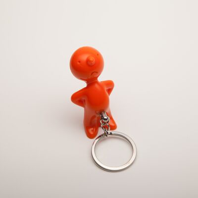 Key Ring - Mr. P One Man Key (Orange)