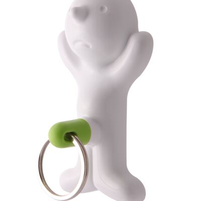 Mr. P Key Holder (White/Green)