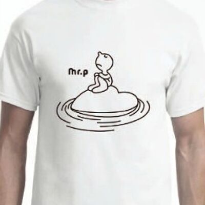 T-Shirt - Mr. P On Heart (size. S)
