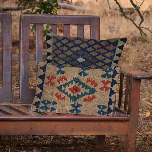 Kilim handvävt Domino kuddfodral