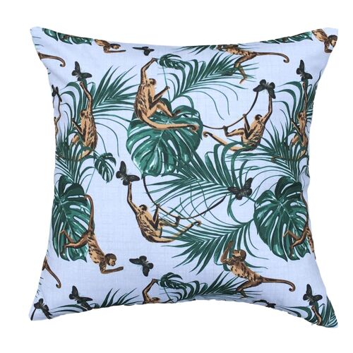 Monkey Cushion Cover - Water Resistant for Garden & Home Scatter Pillow Cover
