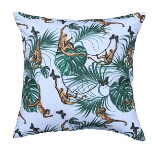 Housse de coussin singe - Résistant à l'eau pour le jardin et la maison