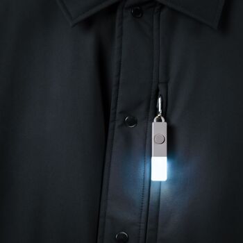 Rechargeable Ambient Light - Zipper Lightstick Gris Sable 3