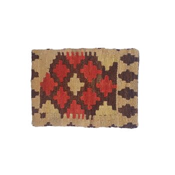 Housse de coussin Kilim Orge Maïs tissée à la main 3