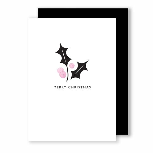 Black Holly | Christmas Card