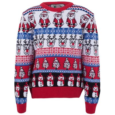 Comic Family Pack - Crazy Christmas Pullover - Kinder