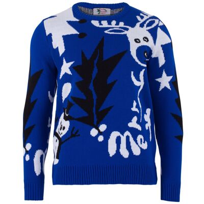 Abstract Fashion Men's Christmas Jumper