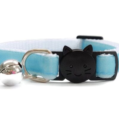 Baby Blue Velvet - Kitten Collar