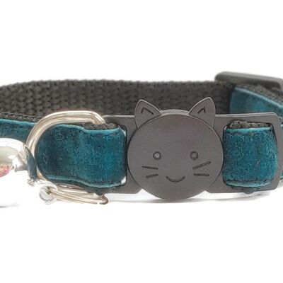 Emerald Green Velvet - Cat Collar