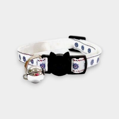 Boat Wheel Print - Kitten Collar