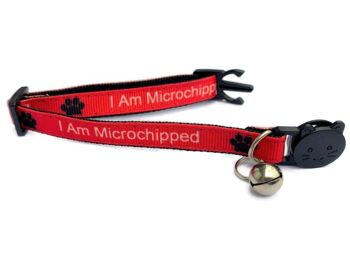 Collier Chaton I Am Micropucé - Rouge 2