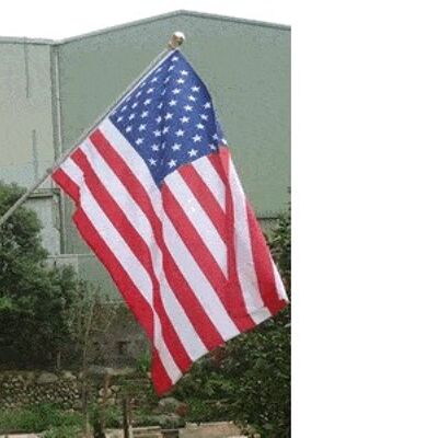 6' Wall Mounted Flagpole kit