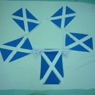 20m 32 flag 18"x12" St Andrews (Scotland/Salitire) Bunting
