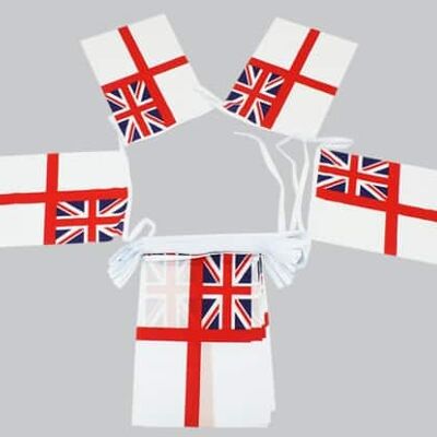 20m 32 flag 18"x12" White Ensign Bunting