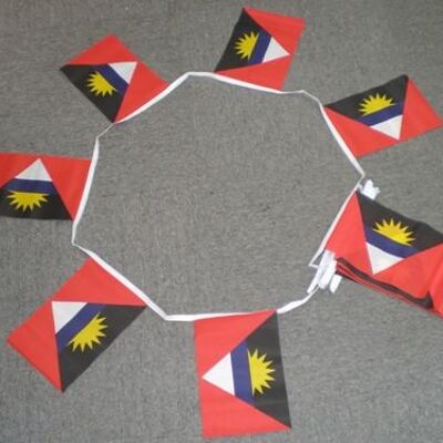 6m 20 flag Antigua &amp; Barbuda bunting