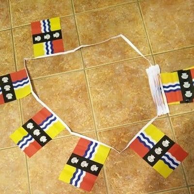 6m 20 flag Bedfordshire New bunting