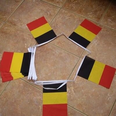 6m 20 flag Belgium bunting