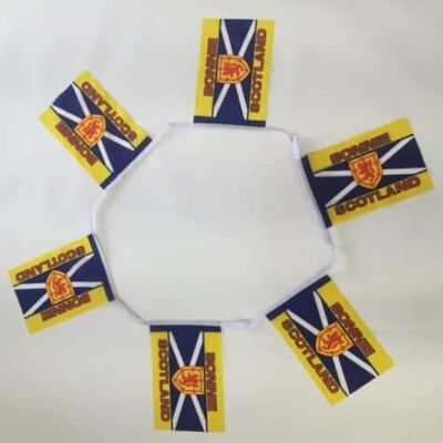 6m 20 flag Bonnie Scotland bunting