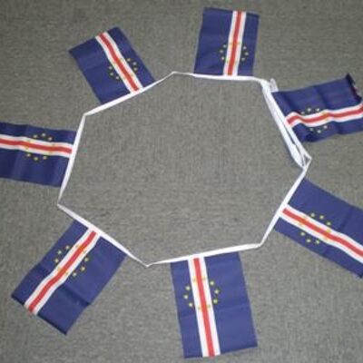 6m 20 flag Cape Verde bunting