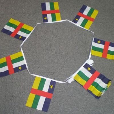 6m 20 flag Central African Republic bunting