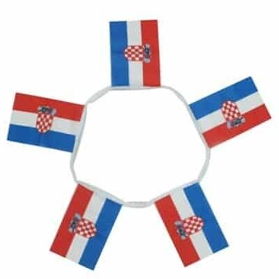 6m 20 flag Croatia bunting
