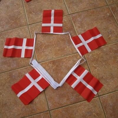 6m 20 flag Denmark bunting