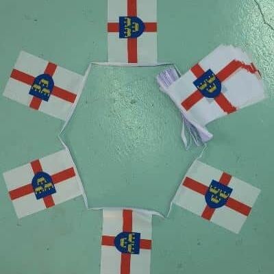 6m 20 flag East Anglia bunting