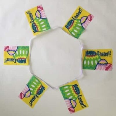 6m 20 flag Easter bunting